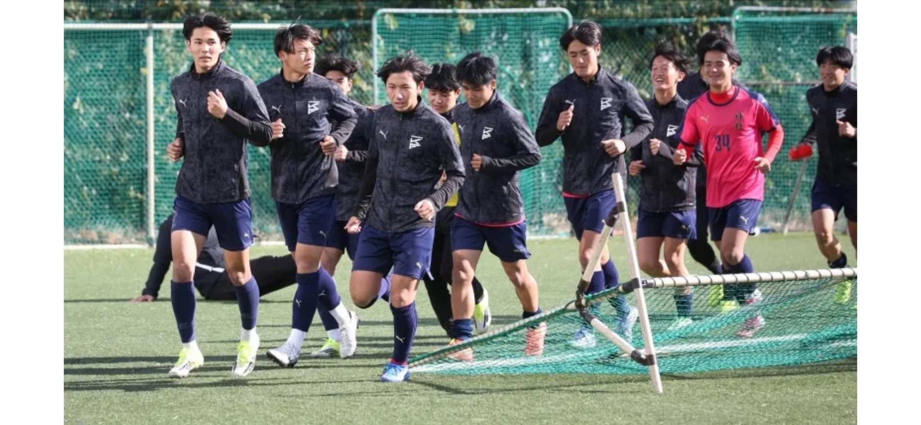 女子の分まで気張れ鹿児島県代表　神村学園！