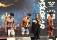 次男　フィジーク大会　優勝